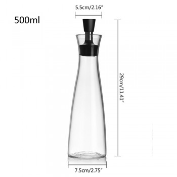 Glass Cruet Olive Oil Dispenser Bottles Gravy Boats Pourer Spout Decanter Oil Vinegar Bottle Sauce Container Pot Kitchen Tools