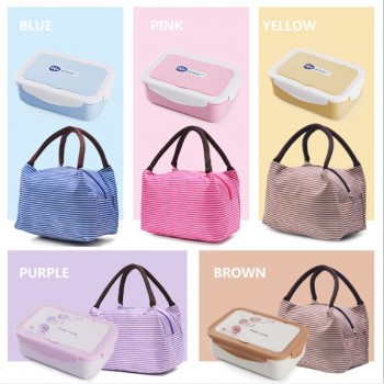 ONEUP Lunch Box Eco-Friendly Portable Food Container With Bags Tableware Microwavable Bento Box For kids Picnic School Office