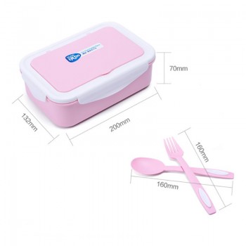 ONEUP Lunch Box Eco-Friendly Portable Food Container With Bags Tableware Microwavable Bento Box For kids Picnic School Office