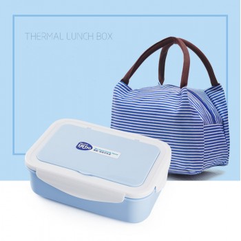 ONEUP Lunch Box Eco-Friendly Portable Food Container With Bags Tableware Microwavable Bento Box For kids Picnic School Office