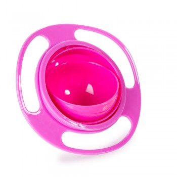 Gyroscope Kids Bowl Baby Feeding Toy Bowl Dishes Boy Girl Spill Proof Universal Rotate Technology Funny Gift Baby Accesories