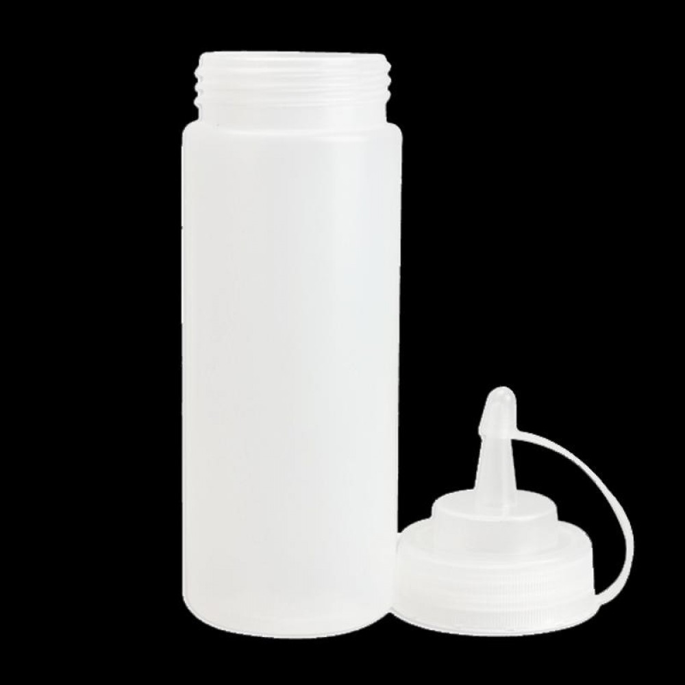 8oz Kitchen Squeeze Bottle Plastic Condiment Dispenser Sauce Vinegar Oil Contain Bottle Ketchup Holder Cruet Kitchen Accessories