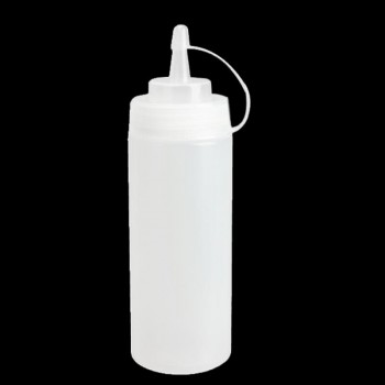 8oz Kitchen Squeeze Bottle Plastic Condiment Dispenser Sauce Vinegar Oil Contain Bottle Ketchup Holder Cruet Kitchen Accessories