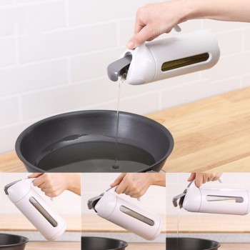 Improved 320 ML Glass Oil Dispenser Oil Bottle Sauce Pot Leak-proof Bottle Vinegar Sauce Oil Bottle For Cooking Cooking Tools