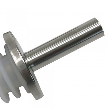 New Stainless Steel Wine Bottle Pourer Oil Bottle Stopper Black Cap Home Kitchen Oil Bottle Stopper With Small Tube