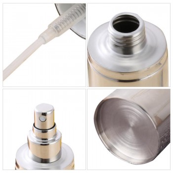 Olive Oil Vinegar Bottle Cooking Seasoning Leak-proof Bottle Stainless Steel Bottle Glass Honey Oil Pot Barbecue Spray Kitchen