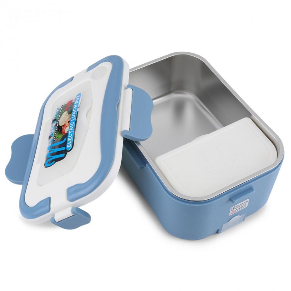 1.5L Bento Electric Lunch Box Set Portable 12V/24V Car Electric Heating Lunch Box Food for Traveling Box Lunchbox For Kids