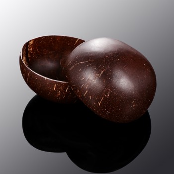1PC Vintage Natural Coconut Shell Bowl Ice Cream Bowls Creative Fruit Bowl Container Handicraft Art Work Decoration Homeamp;Living