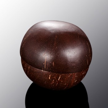 1PC Vintage Natural Coconut Shell Bowl Ice Cream Bowls Creative Fruit Bowl Container Handicraft Art Work Decoration Homeamp;Living