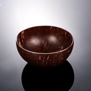1PC Vintage Natural Coconut Shell Bowl Ice Cream Bowls Creative Fruit Bowl Container Handicraft Art Work Decoration Homeamp;Living