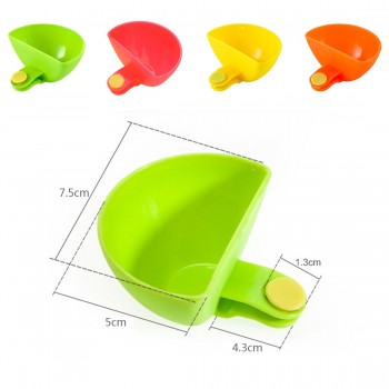 Candy Color  Ketchup Dip Clip Cup Bowl Assorted Salad Sauce Dip Saucers  for Tomato Vinegar Sugar Flavor Splice Kitchen tool