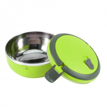 Thermal Insulated Lunch Box Bento Picnic Storage Mess Tin Food Jar Multilayer Stainless Steel For Outdoor Camping E2S