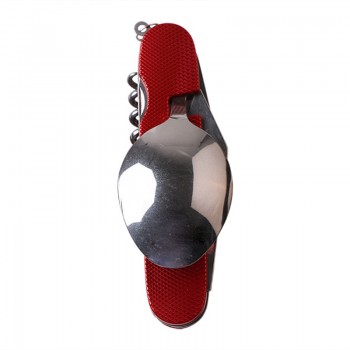 Multifunction Outdoor Camping Picnic Tableware Stainless Steel Cutlery Sets 4 in 1 Folding Fork Knifeamp;Bottle Opener Dinnerware