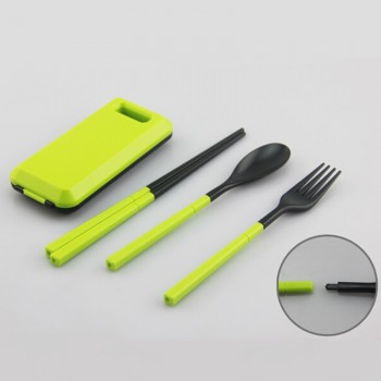 Wulekue 1PCS Camping Portable Cutlery Travel Kids Adult My food picks Fork Picnic Set  for Child dinnerware Camping Picnic Set