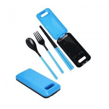Wulekue 1PCS Camping Portable Cutlery Travel Kids Adult My food picks Fork Picnic Set  for Child dinnerware Camping Picnic Set