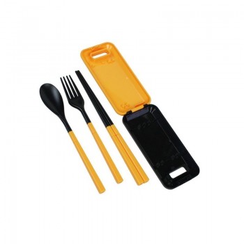 Wulekue 1PCS Camping Portable Cutlery Travel Kids Adult My food picks Fork Picnic Set  for Child dinnerware Camping Picnic Set