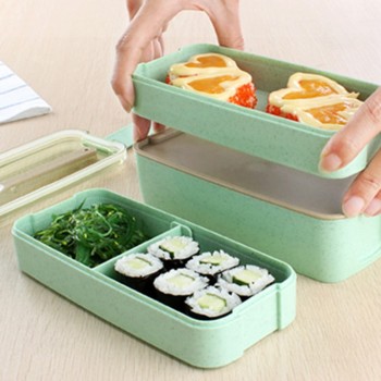 Urijk Lunch Boxes Containers for Food Microwave Bento Box For Kids Picnic Food Containers Portable Food Storage Box Lunch Box