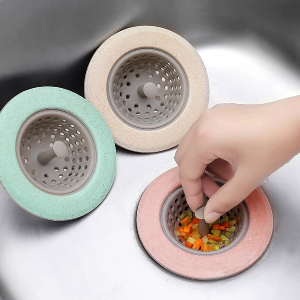 High quality Mesh Sink Strainer Drain Filter Plastic Silicone kitchen Rice Sink prevent clogging kitchen sink drain plug filter