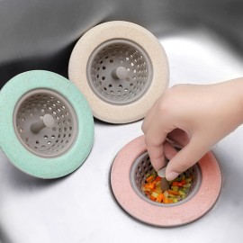 High quality Mesh Sink Strainer Drain Filter Plastic Silicone kitchen Rice Sink prevent clogging kitchen sink drain plug filter