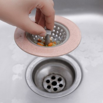 High quality Mesh Sink Strainer Drain Filter Plastic Silicone kitchen Rice Sink prevent clogging kitchen sink drain plug filter