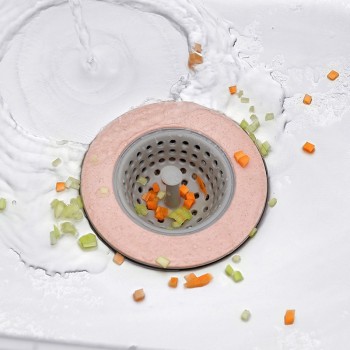 High quality Mesh Sink Strainer Drain Filter Plastic Silicone kitchen Rice Sink prevent clogging kitchen sink drain plug filter