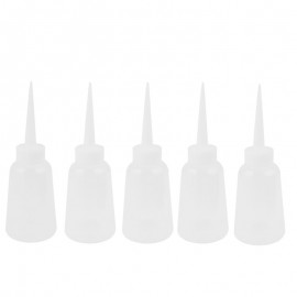 5pcs Industrial Plastic Glue Gel Oil Squeeze Bottle Dispenser 150ml
