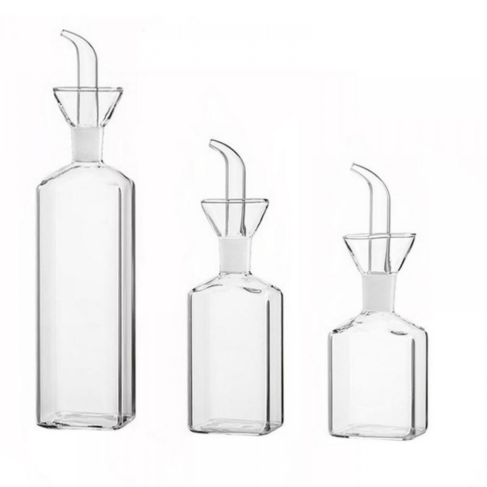 High Borosilicate Glass Oil Pot Household Leak-proof Oil amp; Vinegar Pots Kitchen Soy Sauce Pot Oil Tank Seasoning Bottle