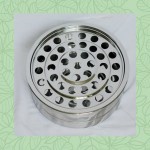 Hot l Dishes Tray Plates Stainless Steel Holy Church Communion Round Tray Base Dish Plate Hold 40 Cups Worship Free Shipping