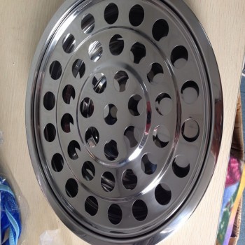 Hot l Dishes Tray Plates Stainless Steel Holy Church Communion Round Tray Base Dish Plate Hold 40 Cups Worship Free Shipping