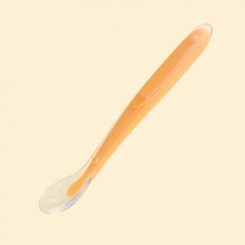 1pc silicone baby spoon Safety feeding dishes Soft Infant Learning spoons kids Tableware for children dinnerware cutlery colher