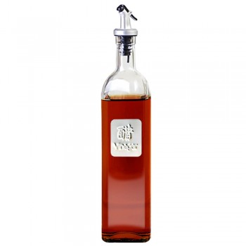 Glass Storage Bottles for Oil and Vinegar Cooking Seasoning Bottle Dispenser Sauce Bottle Dust-proof Kitchen Tools Accessories