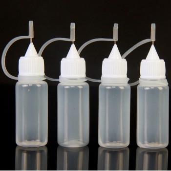 ziduke 2Pcs/lot 10ml plastic liquid bottle Electronic cigarette dropper bottle oil empty  liquid bottle needle liquid