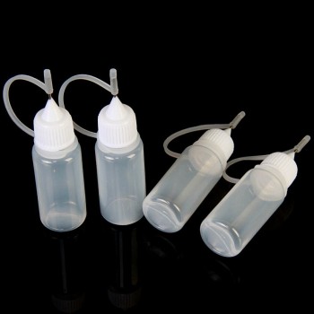 ziduke 2Pcs/lot 10ml plastic liquid bottle Electronic cigarette dropper bottle oil empty  liquid bottle needle liquid