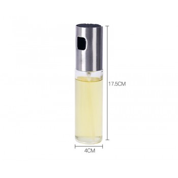 High quality Glass Olive Oil Sprayer Oil Spray Empty Bottle Vinegar Bottle Oil Dispenser for Cooking Salad Kitchen Baking