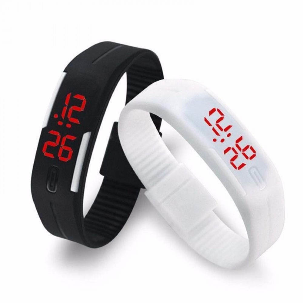 Korean Lovers Men Women Watches LED Digital Watch Electronic Wristwatches Creative Calendar Colorful Rubber Smart Montre Femme