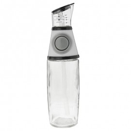 Kitchen Glass Gravy Boat Olive Oil Vinegar Dispenser Pourer Bottle Cooking Tools (500ml)