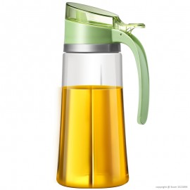 Reinforced Glass Olive Oil Bottle Premium 620ml Vinegar Container Kitchen Soy Sauce Bottle Fashion Glass Vinegar Storage Bottle