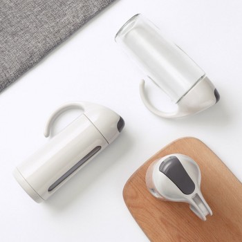 Oil Dispenser Glass Olive Oil Bottle Pot Leakproof Sauce Vinegar Bottle Gravy Boat Oil Pourer Bottle for Cooking Kitchen Tools