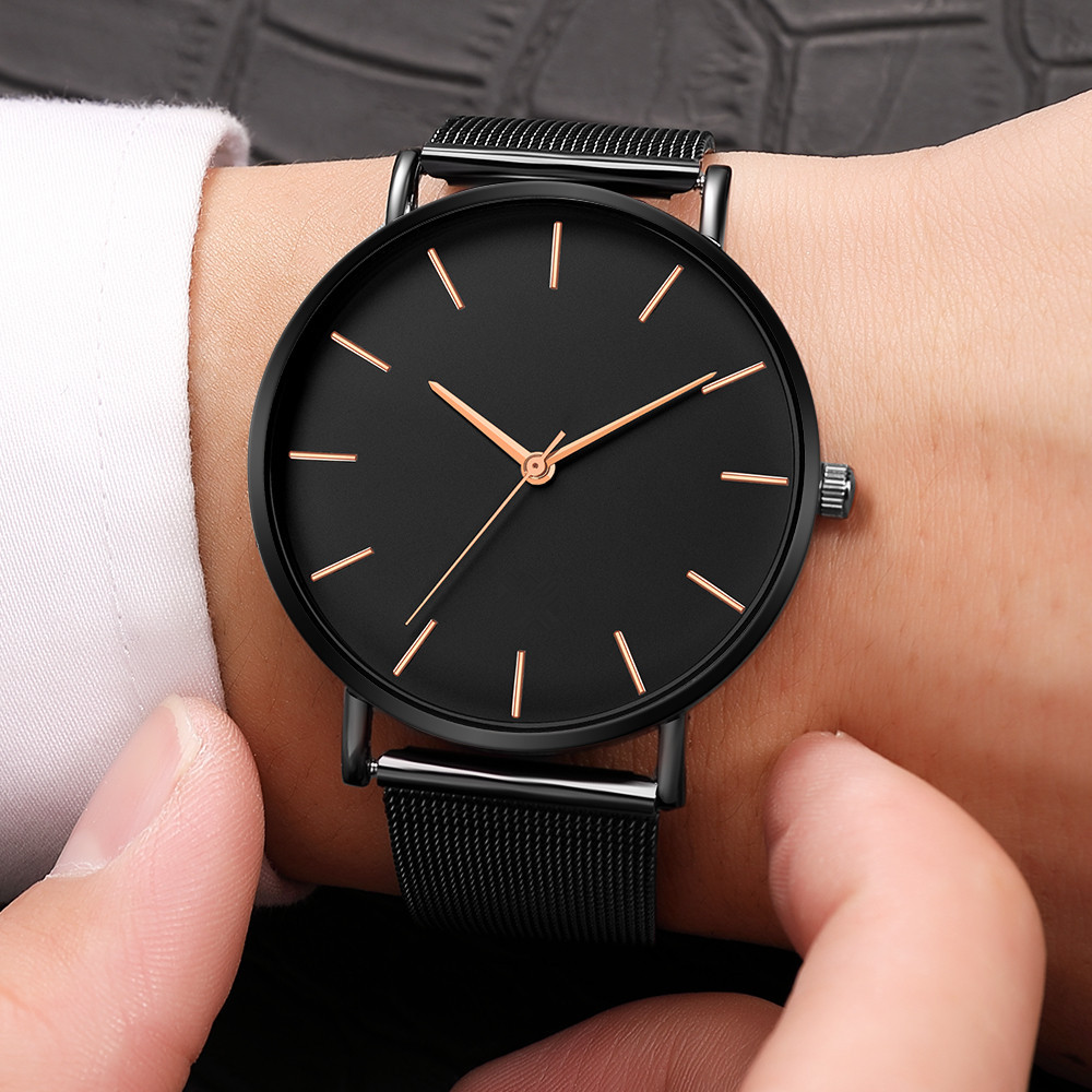 Relogio Masculino Mens Watches Top Brand Luxury Ultra-thin Wrist Watch Men Watch Mens Watch Clock erkek kol saati reloj hombre