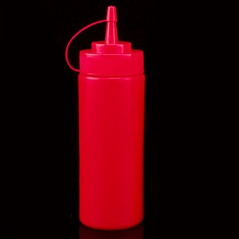 1Pc 340ml 12OZ Squeeze Bottle Condiment Dispenser Ketchup Mustard Sauce Vinegar New
