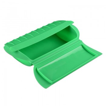 Food Grade Silicone Lunch Box Microwave Special Steamed Fish Bowl High Temperature Cooking Box