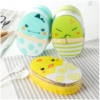 700ml Cartoon Healthy Lunch Box Cute Kids Microwave Oven Children Bento Boxes  Lunchbox BPA Free