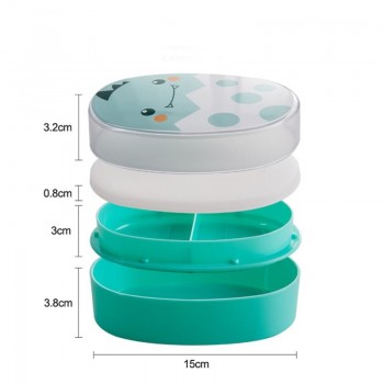700ml Cartoon Healthy Lunch Box Cute Kids Microwave Oven Children Bento Boxes  Lunchbox BPA Free