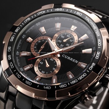 2018 New Curren Luxury Brand Watches Men Quartz Fashion Casual Male Sports Watch Full Steel Military Watches Relogio Masculino