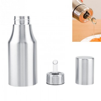 500/750/1000ml Empty Stainless Steel Olive Oil Bottle Container Dispenser Pourer Bottle Kitchen BBQ Leak Proof Oil Control Fits