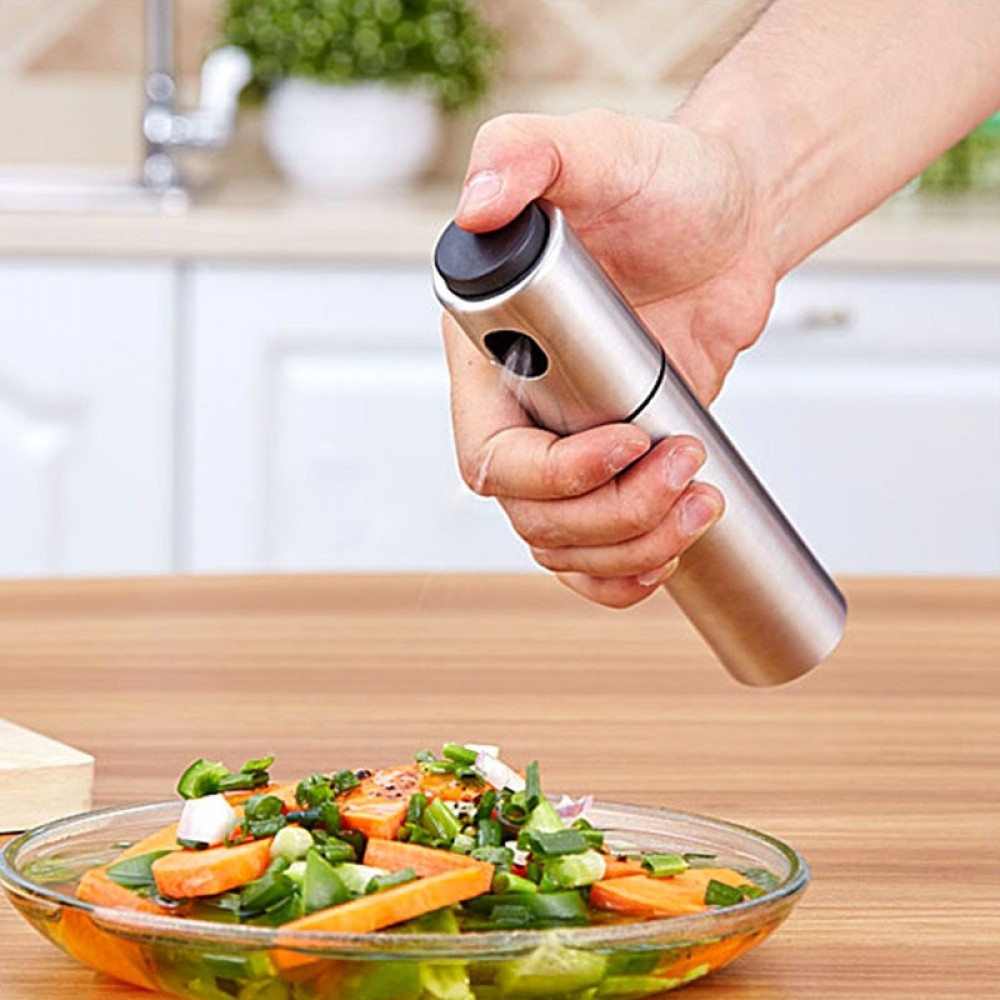 Kitchen tools stainless steel spray bottle oil vinegar mist spray bottle pump gravy boat barbecue sprayer AP11091751