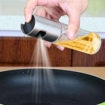 Kitchen tools stainless steel spray bottle oil vinegar mist spray bottle pump gravy boat barbecue sprayer AP11091751
