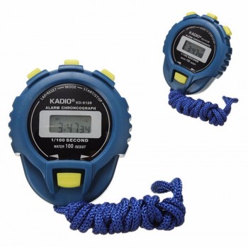 #5001LCD Chronograph Digital Timer Stopwatch Sport Counter Odometer Watch Alarm DROPSHIPPING New Arrival Freeshipping Hot Sales