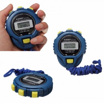 #5001LCD Chronograph Digital Timer Stopwatch Sport Counter Odometer Watch Alarm DROPSHIPPING New Arrival Freeshipping Hot Sales