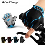 CoolChange Cycling Gloves Half Finger Mens Womens Summer Sports Shockproof Bike Gloves GEL MTB Bicycle Gloves Guantes Ciclismo